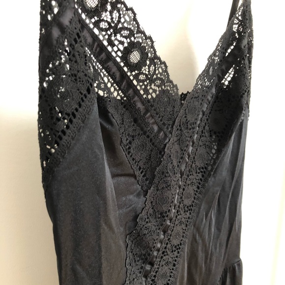 KASARA silky and lace vintage slip dress - Picture 5 of 7